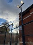 Padel Floodlighting at University of Greenwich