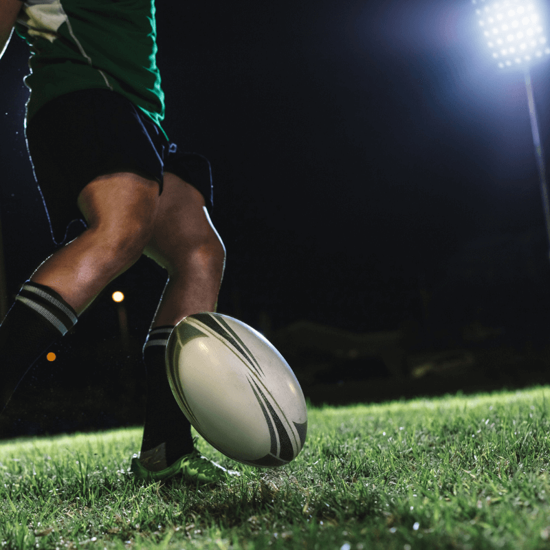 Rugby Pitch Floodlighting