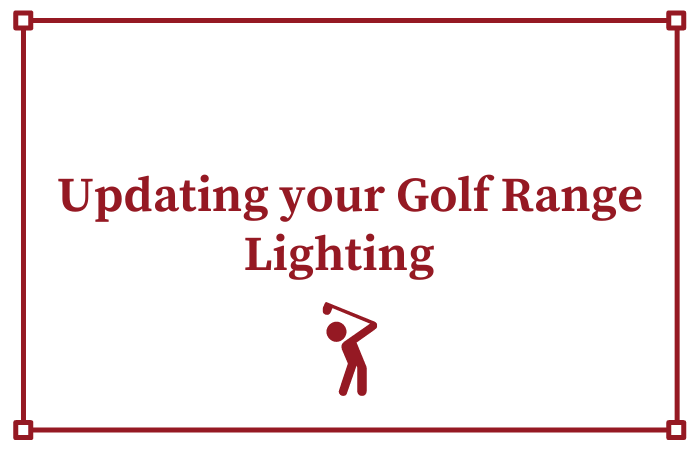Golf range lighting