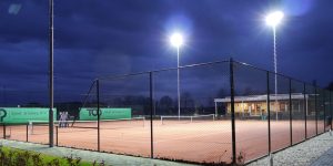 Tennis Club Lighting | Sports Clubs | Electrical Contractor | JHP Electrical