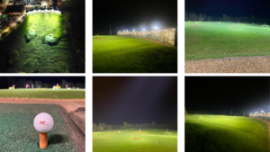Lighting Upgrade At Abbey Hill Golf Centre